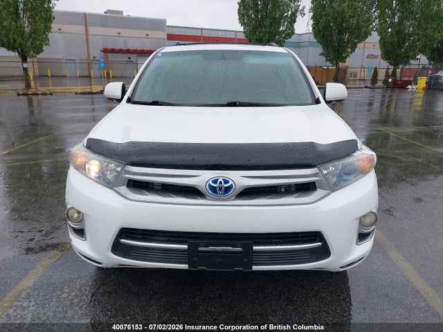 2012 Toyota Highlander Hybrid Limited მანქანა იყიდება აუქციონზე, vin: JTEDC3EHXC2006143, აუქციონის ნომერი: 40076153