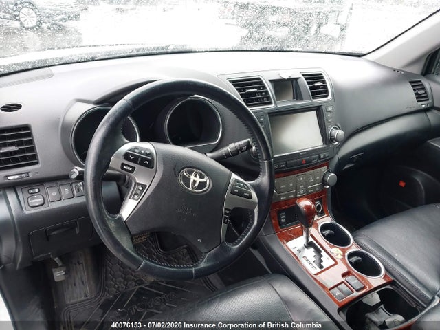 2012 Toyota Highlander Hybrid Limited მანქანა იყიდება აუქციონზე, vin: JTEDC3EHXC2006143, აუქციონის ნომერი: 40076153