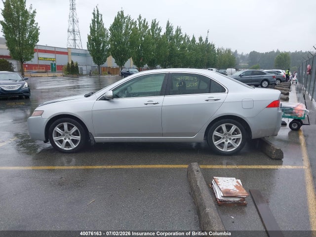 40076163 :رقم المزاد ، JH4CL968X5C800203 vin ، 2005 Acura Tsx مزاد بيع