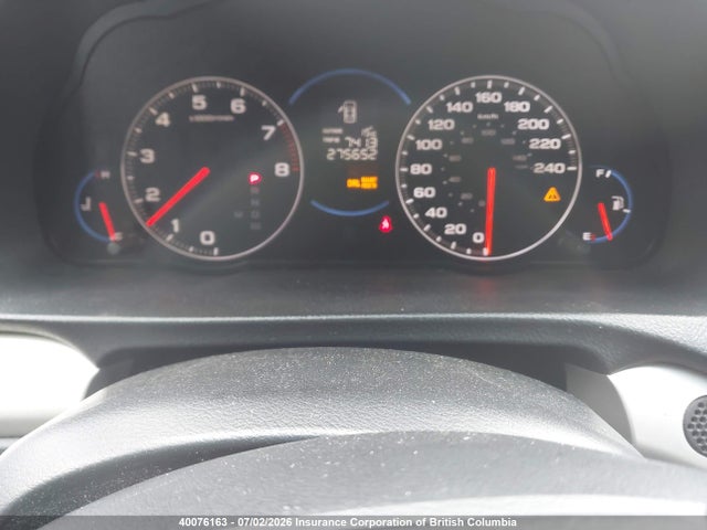40076163 :رقم المزاد ، JH4CL968X5C800203 vin ، 2005 Acura Tsx مزاد بيع