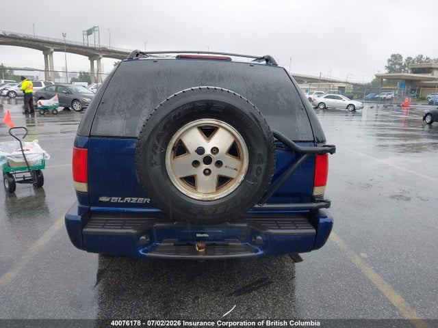 2001 Chevrolet Blazer მანქანა იყიდება აუქციონზე, vin: 1GNCT18WX1K103507, აუქციონის ნომერი: 40076178