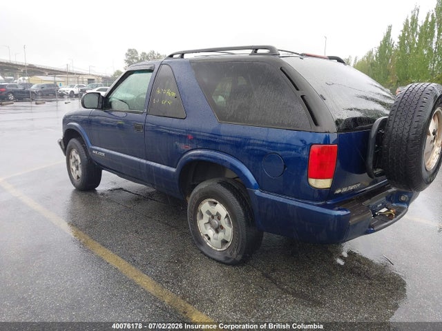 Продаж на аукціоні авто 2001 Chevrolet Blazer, vin: 1GNCT18WX1K103507, номер лоту: 40076178