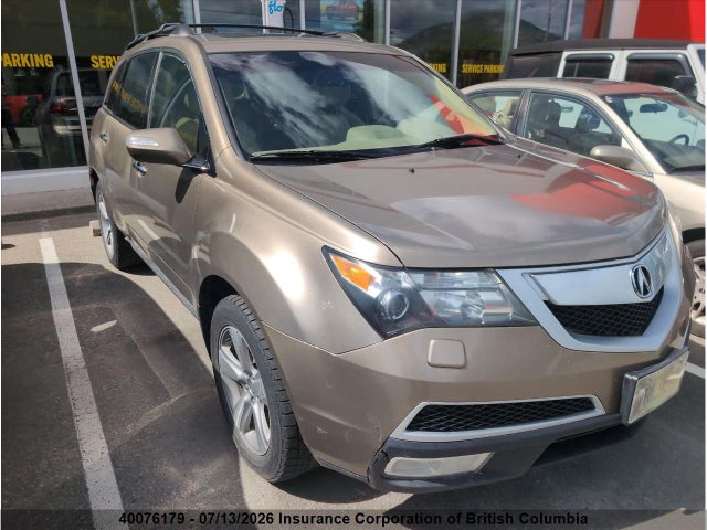 Auction sale of the 2011 Acura Mdx, vin: 2HNYD2H6XBH005260, lot number: 40076179