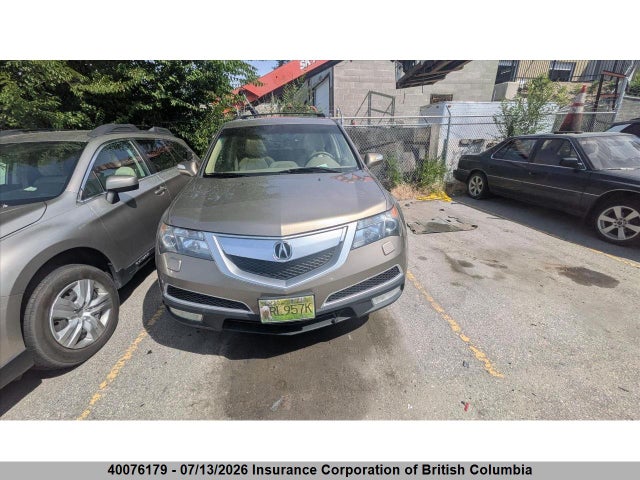 Auction sale of the 2011 Acura Mdx, vin: 2HNYD2H6XBH005260, lot number: 40076179