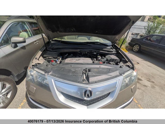 Auction sale of the 2011 Acura Mdx, vin: 2HNYD2H6XBH005260, lot number: 40076179