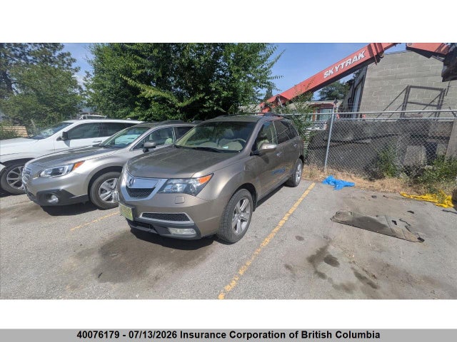 Auction sale of the 2011 Acura Mdx, vin: 2HNYD2H6XBH005260, lot number: 40076179