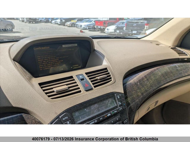 Auction sale of the 2011 Acura Mdx, vin: 2HNYD2H6XBH005260, lot number: 40076179