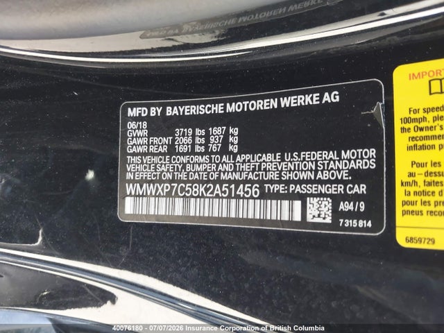 Mini COOPER S 2019 WMWXP7C58K2A51456 Image 9