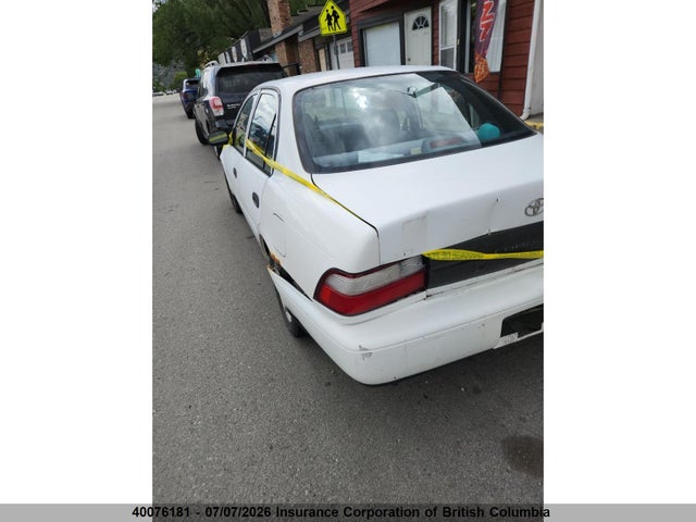 Aukcja sprzedaży 1997 Toyota Corolla, vin: 2T1BA01EXVC166202, numer aukcji: 40076181
