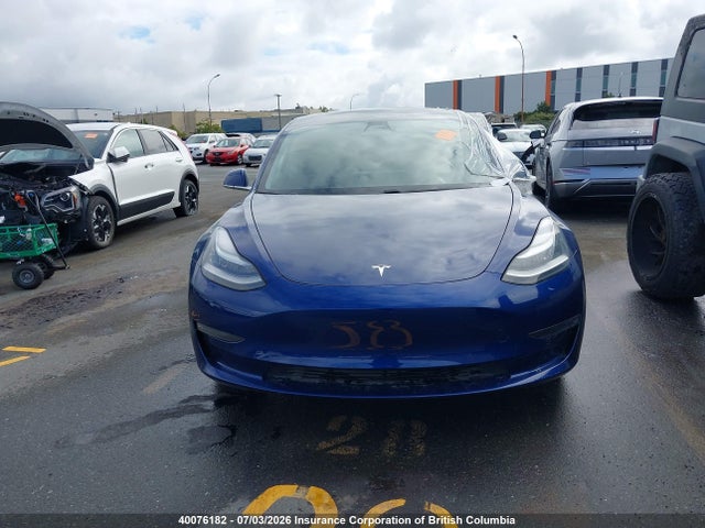 Продажа на аукционе авто 2020 Tesla Model 3, vin: 5YJ3E1EA0LF738506, номер лота: 40076182