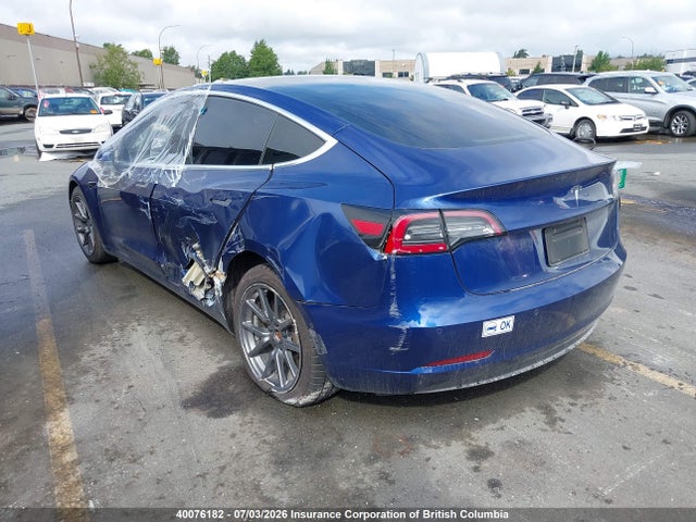 Продажа на аукционе авто 2020 Tesla Model 3, vin: 5YJ3E1EA0LF738506, номер лота: 40076182