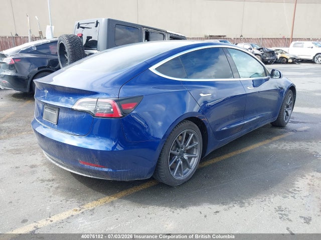 Продажа на аукционе авто 2020 Tesla Model 3, vin: 5YJ3E1EA0LF738506, номер лота: 40076182
