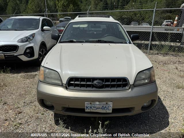 Aukcja sprzedaży 2003 Subaru Legacy Outback Awp, vin: 4S3BH675937638555, numer aukcji: 40076185