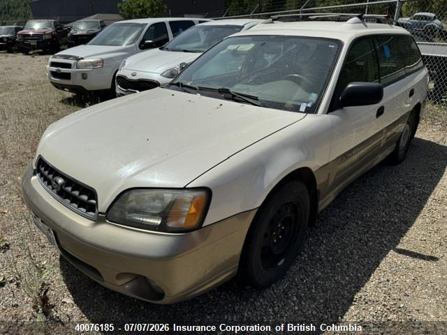 Aukcja sprzedaży 2003 Subaru Legacy Outback Awp, vin: 4S3BH675937638555, numer aukcji: 40076185
