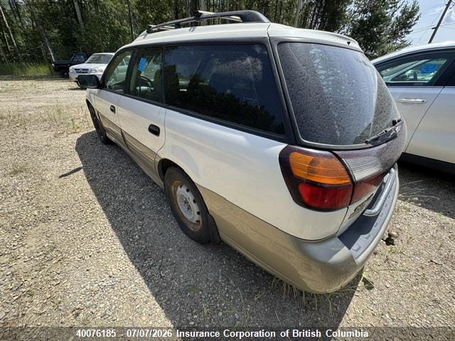 Aukcja sprzedaży 2003 Subaru Legacy Outback Awp, vin: 4S3BH675937638555, numer aukcji: 40076185