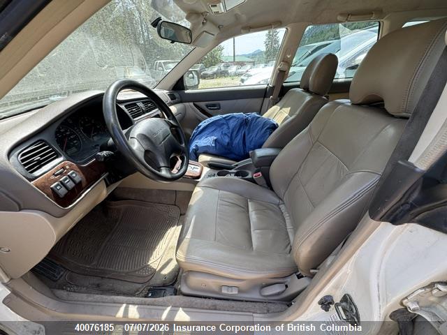 Aukcja sprzedaży 2003 Subaru Legacy Outback Awp, vin: 4S3BH675937638555, numer aukcji: 40076185