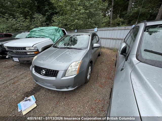 Aukcja sprzedaży 2008 Nissan Sentra 2.0/2.0s/2.0sl, vin: 3N1AB61E98L621654, numer aukcji: 40076187
