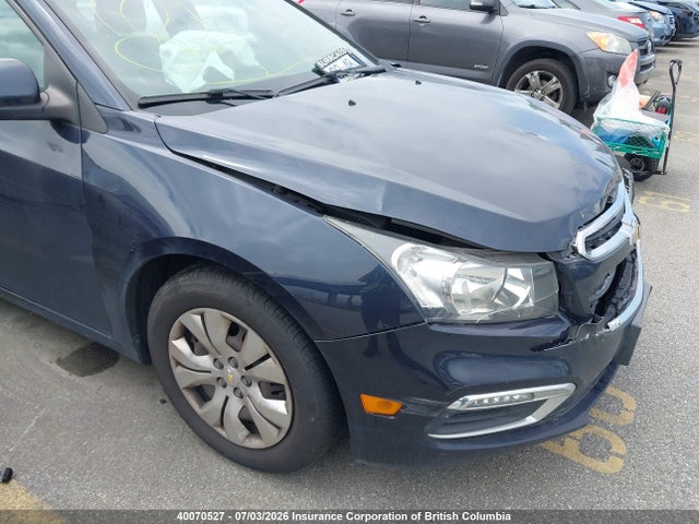 40070527 :رقم المزاد ، 1G1PE5SB8G7197943 vin ، 2016 Chevrolet Cruze Limited Lt مزاد بيع