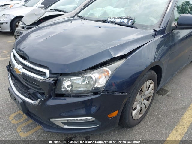 40070527 :رقم المزاد ، 1G1PE5SB8G7197943 vin ، 2016 Chevrolet Cruze Limited Lt مزاد بيع
