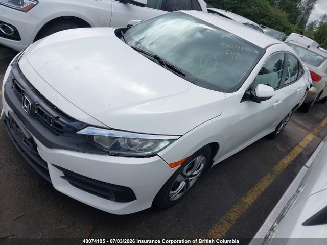 Продажа на аукционе авто 2016 Honda Civic Lx, vin: 2HGFC2F56GH019594, номер лота: 40074195