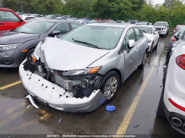 Продаж на аукціоні авто 2012 Honda Civic Lx, vin: 2HGFB2F47CH110961, номер лоту: 40075573