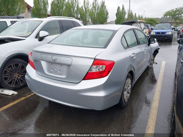 Продаж на аукціоні авто 2012 Honda Civic Lx, vin: 2HGFB2F47CH110961, номер лоту: 40075573