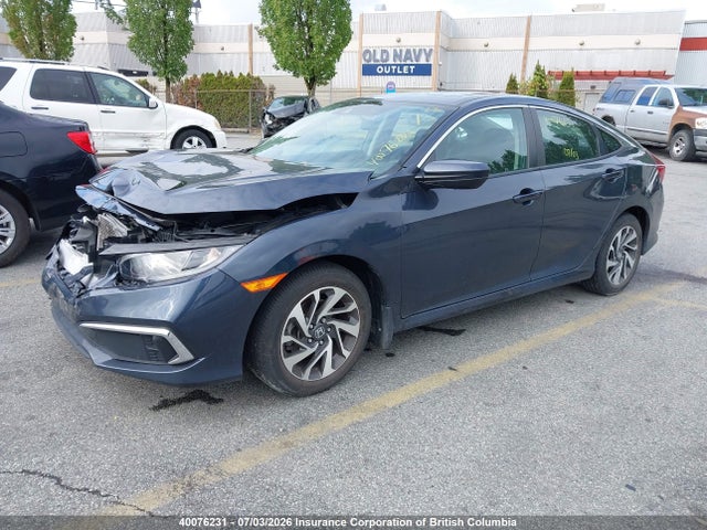 Honda Civic 2020 2HGFC2F7XLH008397 Image 2