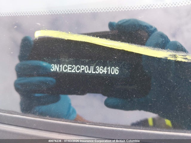 Aukcja sprzedaży 2018 Nissan Versa, vin: 3N1CE2CP0JL364106, numer aukcji: 40076236