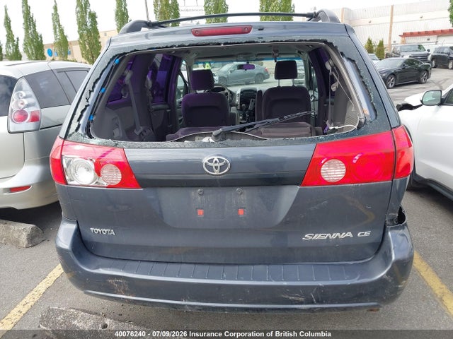 2006 Toyota Sienna Ce მანქანა იყიდება აუქციონზე, vin: 5TDZA29C86S506386, აუქციონის ნომერი: 40076240