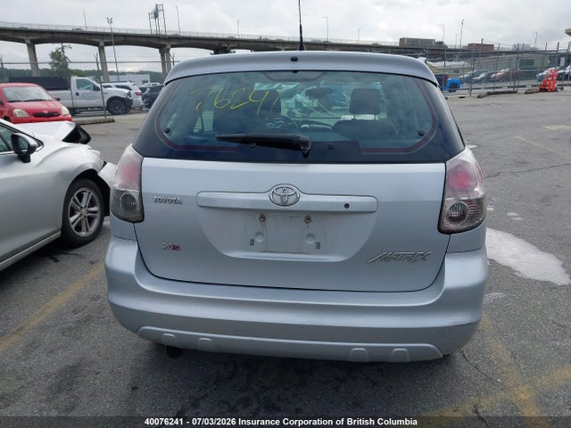 2005 Toyota Corolla Matrix Xr მანქანა იყიდება აუქციონზე, vin: 2T1KR32E65C870342, აუქციონის ნომერი: 40076241