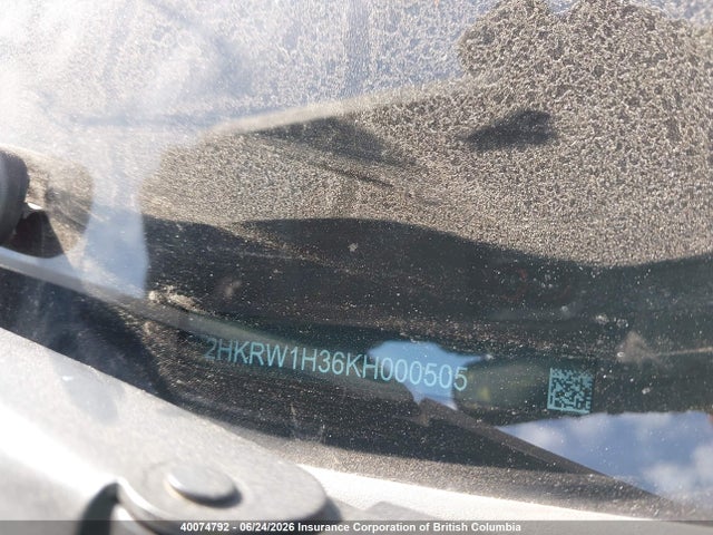 Aukcja sprzedaży 2019 Honda Cr-v Lx, vin: 2HKRW1H36KH000505, numer aukcji: 40074792