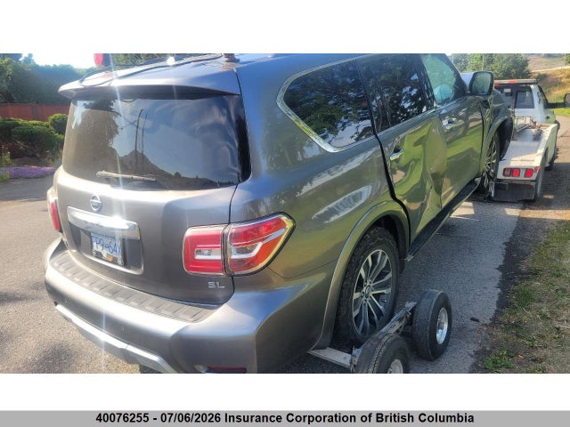 Aukcja sprzedaży 2017 Nissan Armada Sv/sl/platinum, vin: JN8AY2NC4H9509242, numer aukcji: 40076255