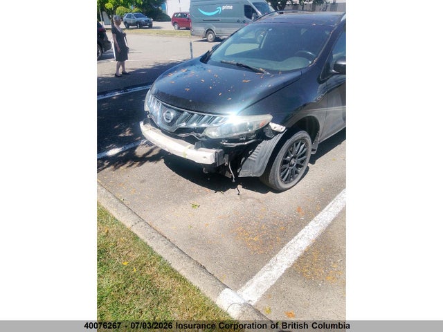 2010 Nissan Murano S/sl/le მანქანა იყიდება აუქციონზე, vin: JN8AZ1MW9AW130411, აუქციონის ნომერი: 40076267