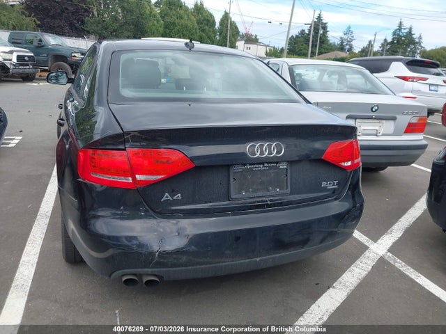 Продажа на аукционе авто 2012 Audi A4, vin: WAUBFCFL3CN015249, номер лота: 40076269