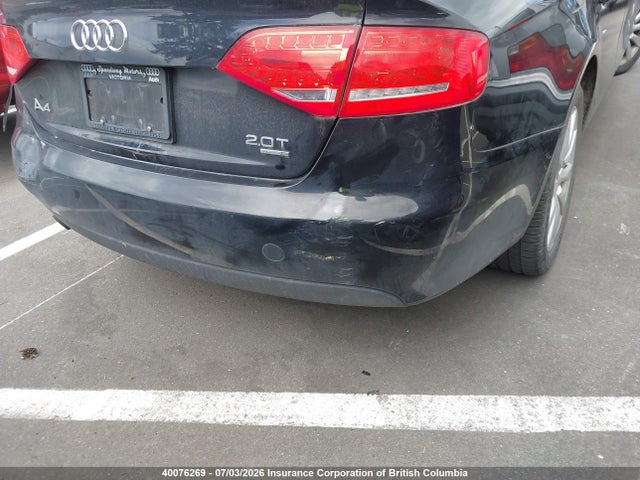 Продажа на аукционе авто 2012 Audi A4, vin: WAUBFCFL3CN015249, номер лота: 40076269