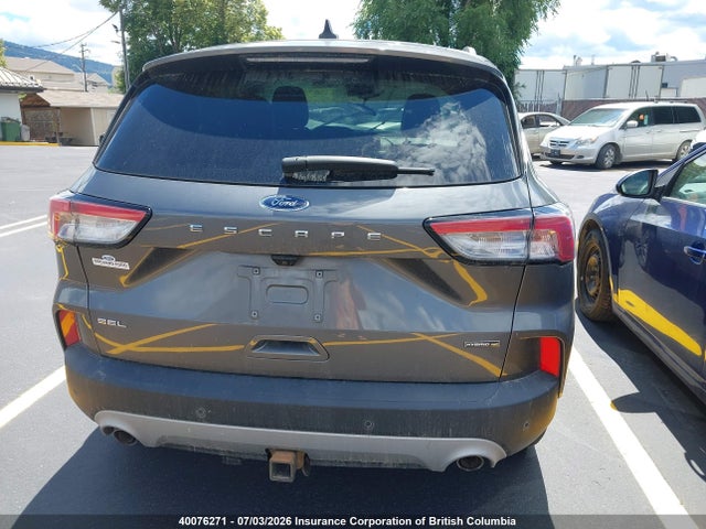 2022 Ford Escape Sel მანქანა იყიდება აუქციონზე, vin: 1FMCU9CZ6NUB27783, აუქციონის ნომერი: 40076271