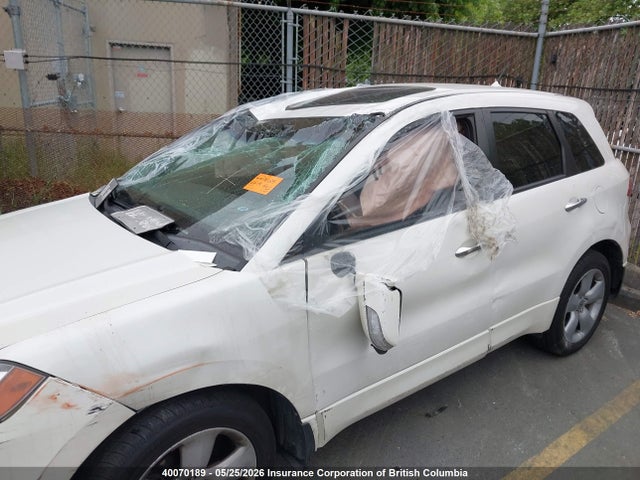 2008 Acura Rdx მანქანა იყიდება აუქციონზე, vin: 5J8TB18228A801085, აუქციონის ნომერი: 40070189