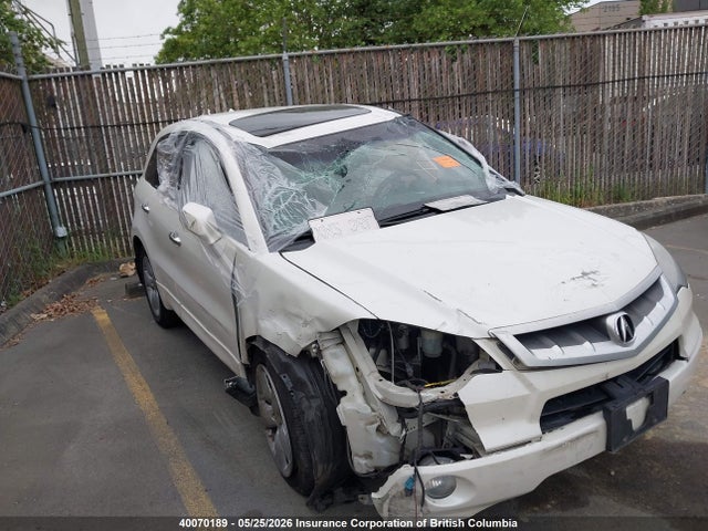 2008 Acura Rdx მანქანა იყიდება აუქციონზე, vin: 5J8TB18228A801085, აუქციონის ნომერი: 40070189
