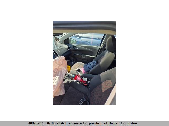 40076283 :رقم المزاد ، 1G1JD6SB4J4106612 vin ، 2018 Chevrolet Sonic مزاد بيع