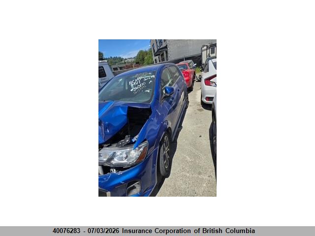 40076283 :رقم المزاد ، 1G1JD6SB4J4106612 vin ، 2018 Chevrolet Sonic مزاد بيع