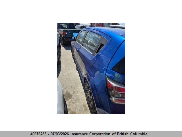 40076283 :رقم المزاد ، 1G1JD6SB4J4106612 vin ، 2018 Chevrolet Sonic مزاد بيع