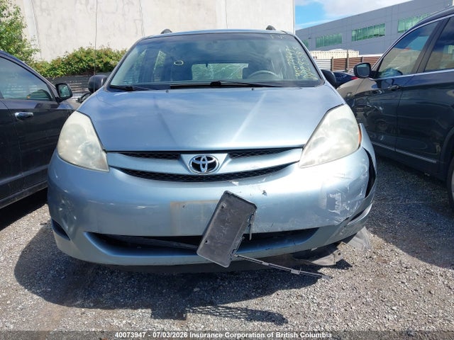 2006 Toyota Sienna Ce მანქანა იყიდება აუქციონზე, vin: 5TDZA29C06S432820, აუქციონის ნომერი: 40073947