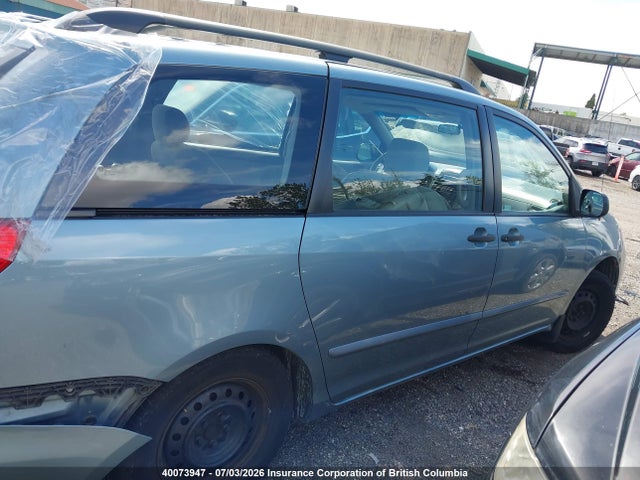2006 Toyota Sienna Ce მანქანა იყიდება აუქციონზე, vin: 5TDZA29C06S432820, აუქციონის ნომერი: 40073947