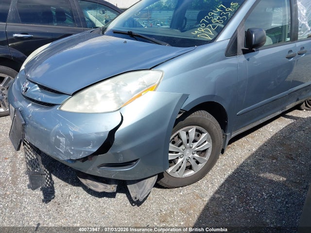 2006 Toyota Sienna Ce მანქანა იყიდება აუქციონზე, vin: 5TDZA29C06S432820, აუქციონის ნომერი: 40073947