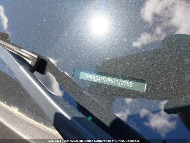 Aukcja sprzedaży 2024 Honda Cr-v Exl, vin: 2HKRS4H70RH112789, numer aukcji: 40073404