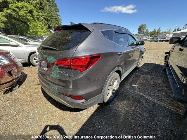2017 Hyundai Santa Fe Sport მანქანა იყიდება აუქციონზე, vin: 5XYZUDLA7HG434400, აუქციონის ნომერი: 40076304