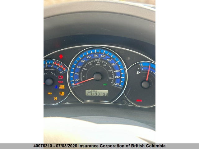 Продажа на аукционе авто 2009 Subaru Forester 2.5x Limited, vin: JF2SH64689H706524, номер лота: 40076310