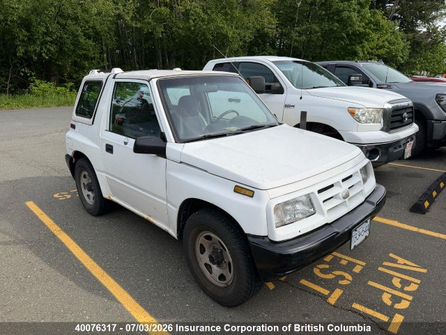 40076317 :رقم المزاد ، 2CNBJ1861W6920221 vin ، 1998 Chevrolet Tracker مزاد بيع