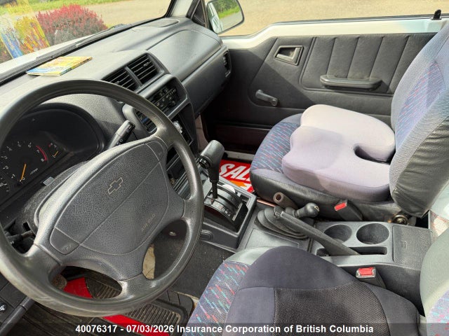 Продажа на аукционе авто 1998 Chevrolet Tracker, vin: 2CNBJ1861W6920221, номер лота: 40076317