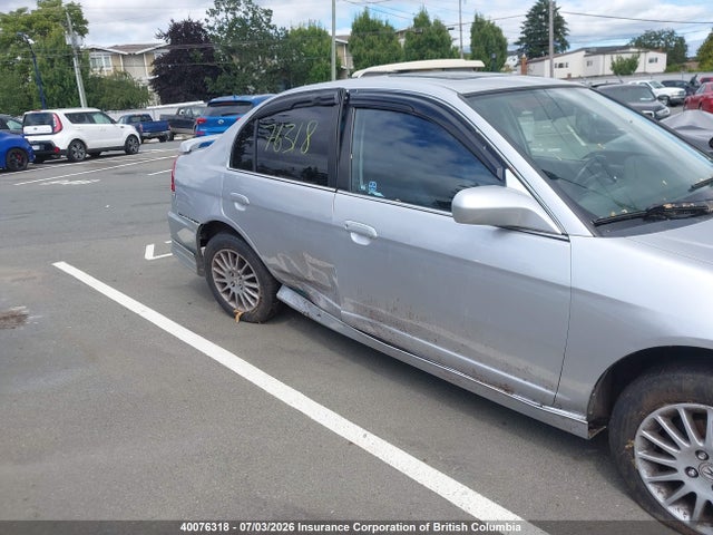 40076318 :رقم المزاد ، 2HHES35834H000427 vin ، 2004 Acura El Premium مزاد بيع